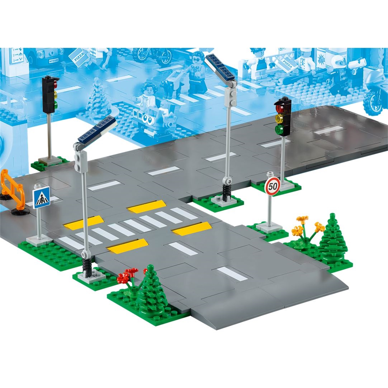 LEGO 60304 City Straßenkreuzung mit Ampeln
