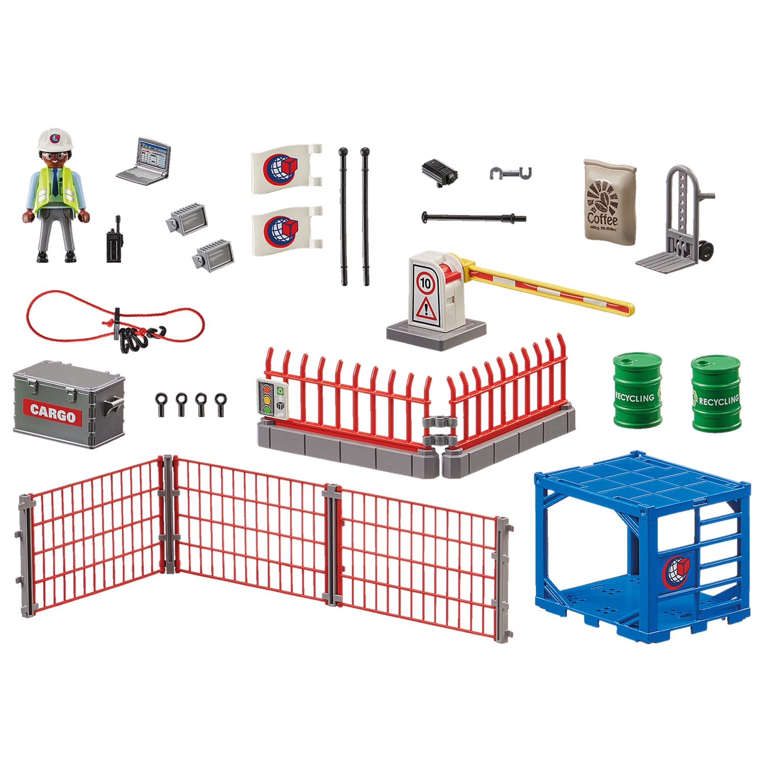 PLAYMOBIL 70773 City Action 70773 Frachtlager