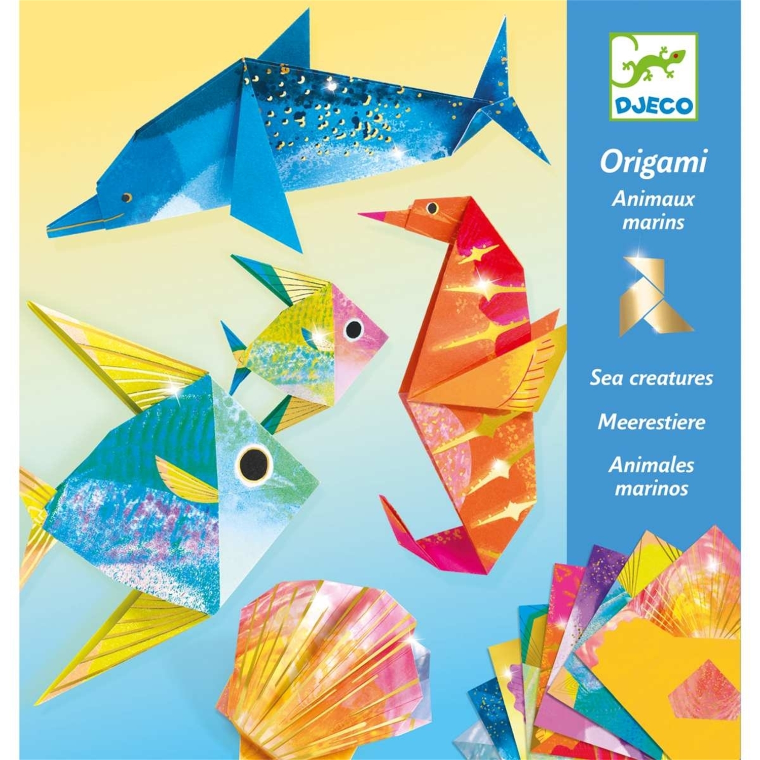 Djeco DJ08755 Origami: Meerestiere