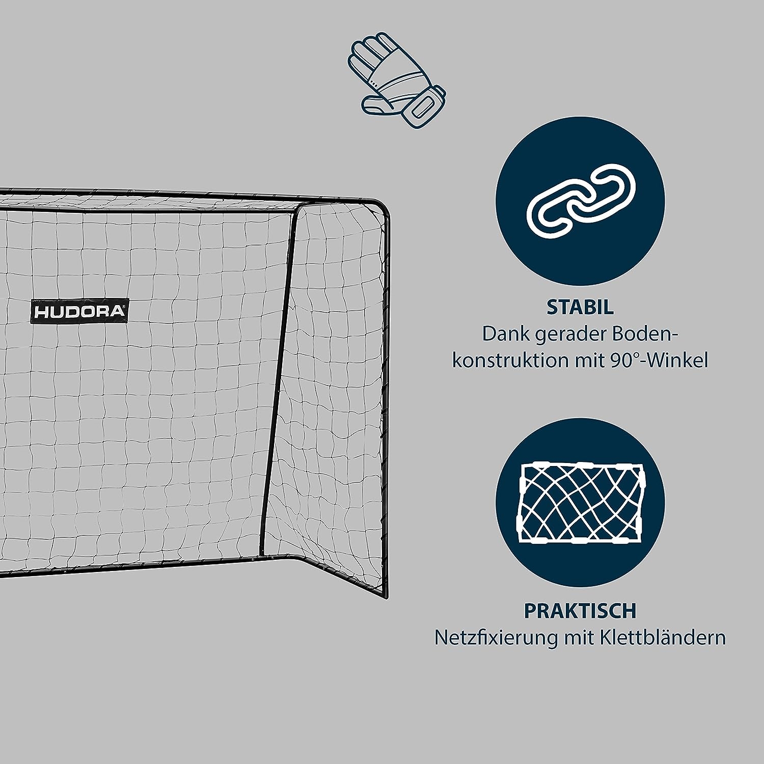 Hudora 76823 Fußballtor Solid 25