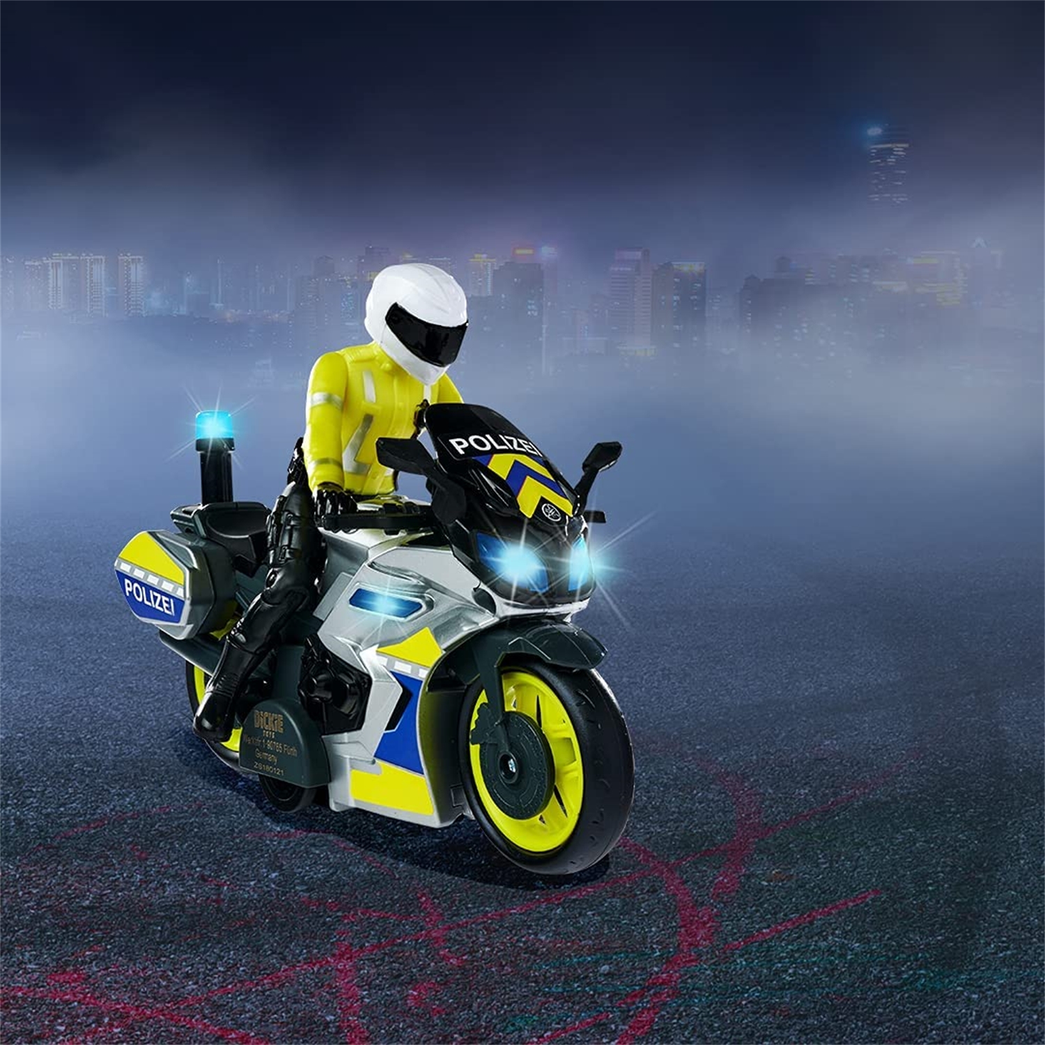 Dickie 203712018 Police Bike
