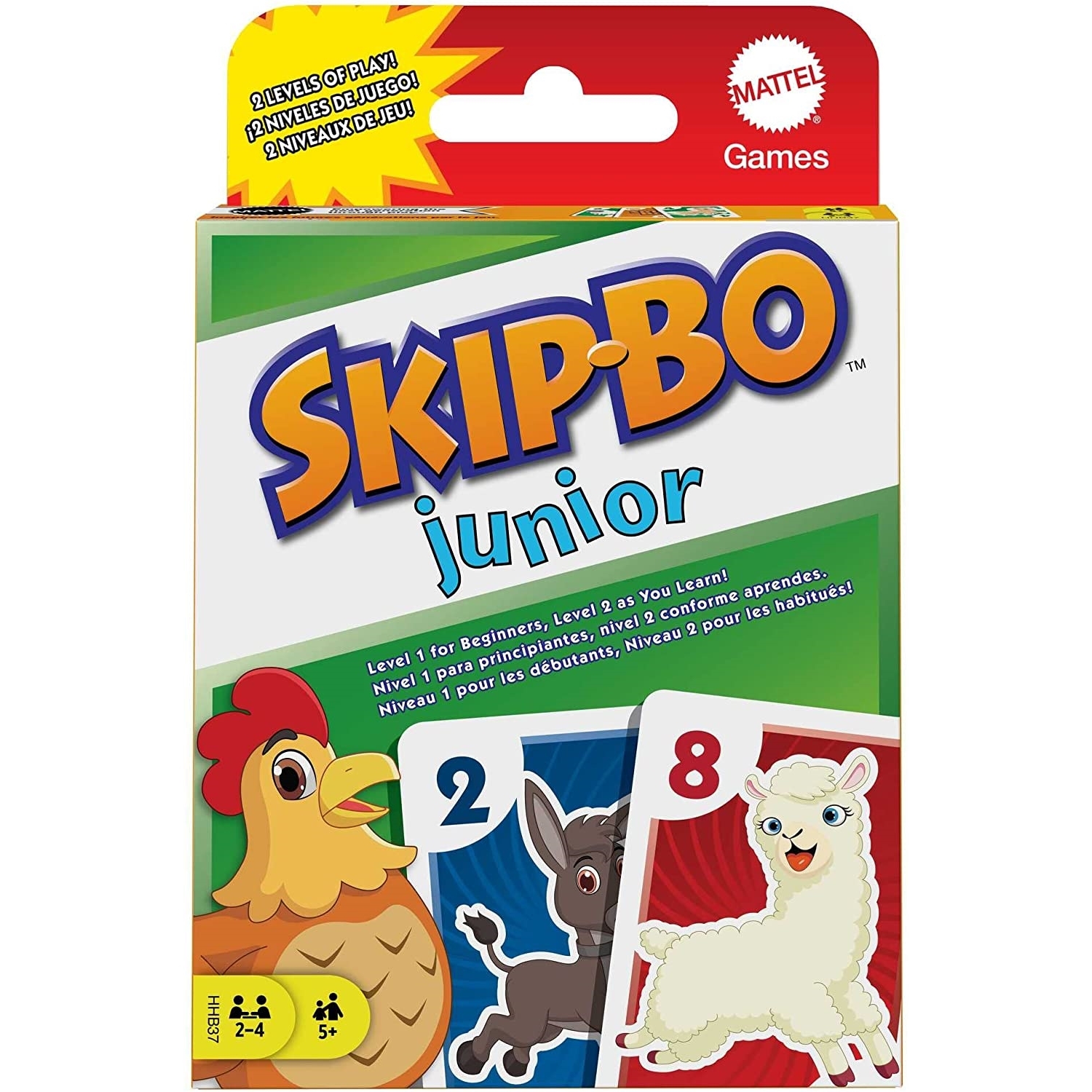 Mattel HHB37 Skip-Bo Junior