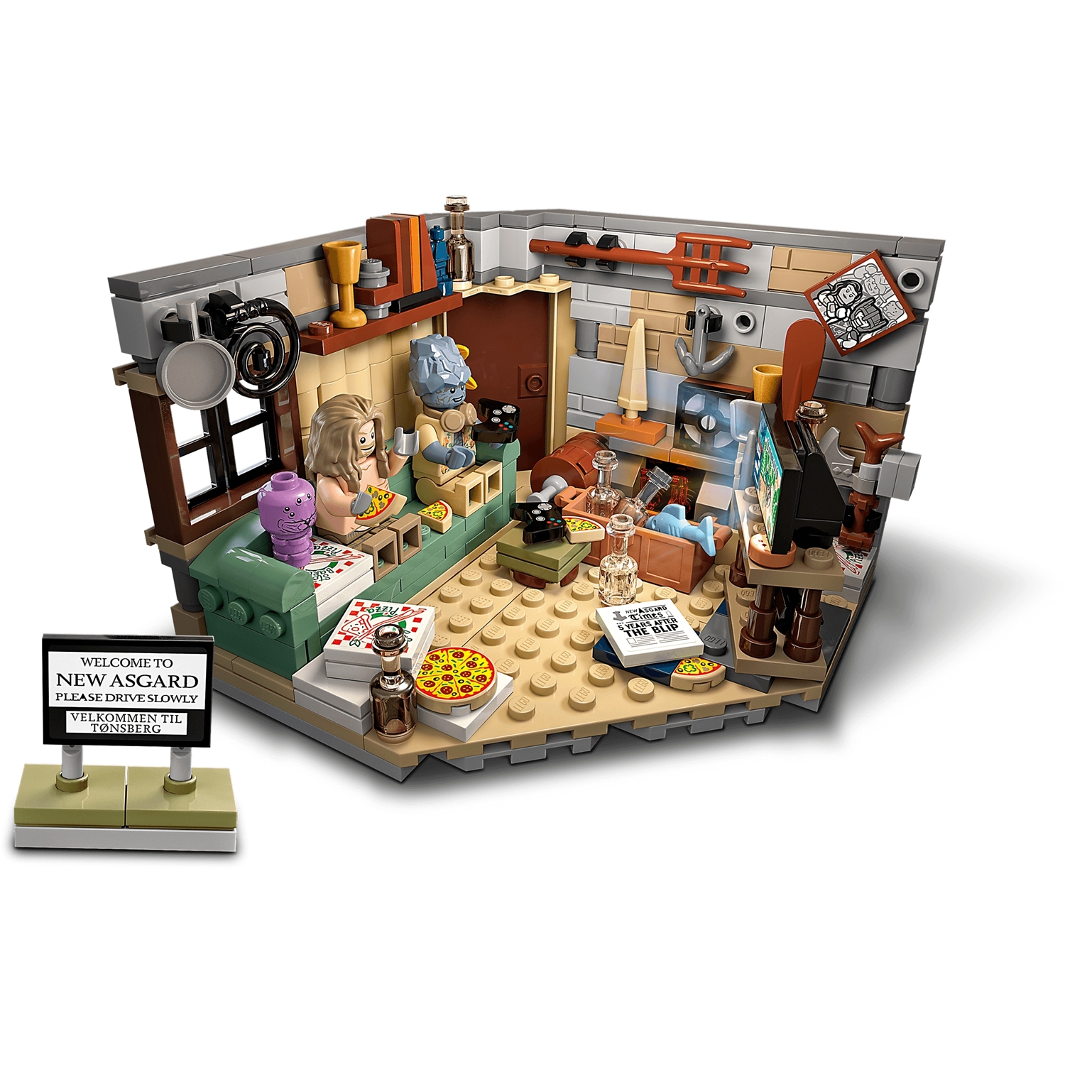 LEGO 76200 Marvel Bro Thors neues Asgard