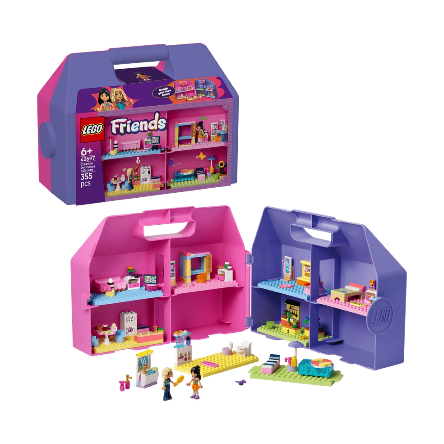 LEGO 42697 Kreativer Puppenhauskoffer