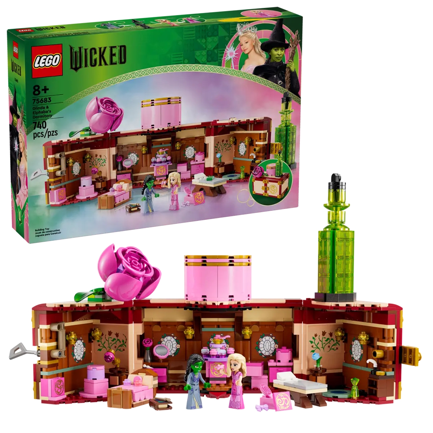 Lego 75683 Glindas und Elphabas Schlafsaal