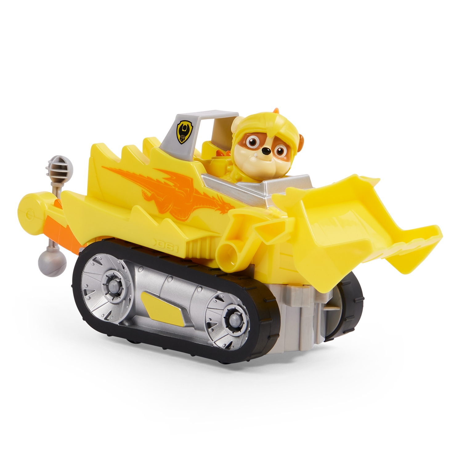 Spin Master 6063587 Paw Patrol Rescue Knights Deluxe Fahrzeug Rubble
