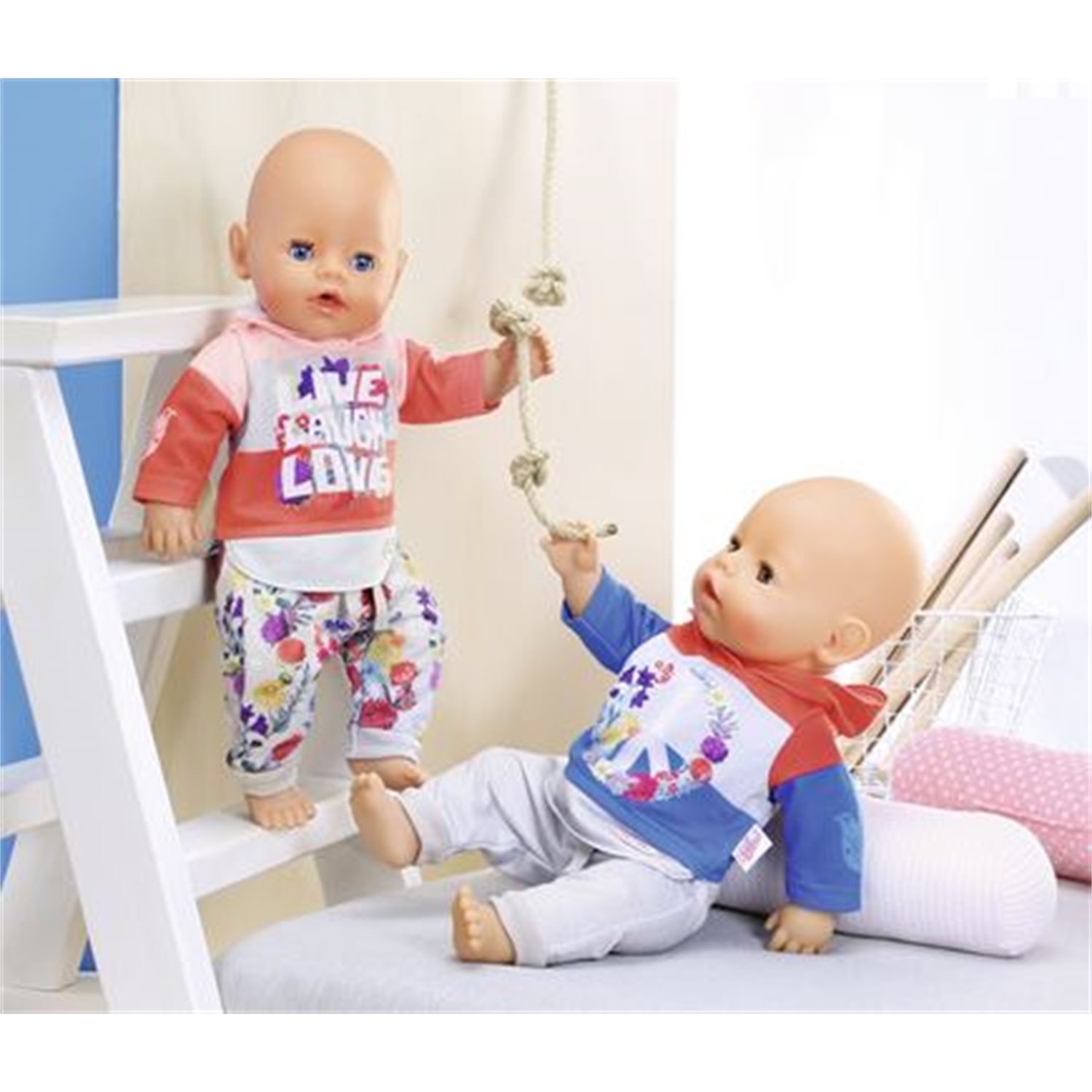 Zapf Creation 826980 BABY born Trend Jogginganzug 43cm