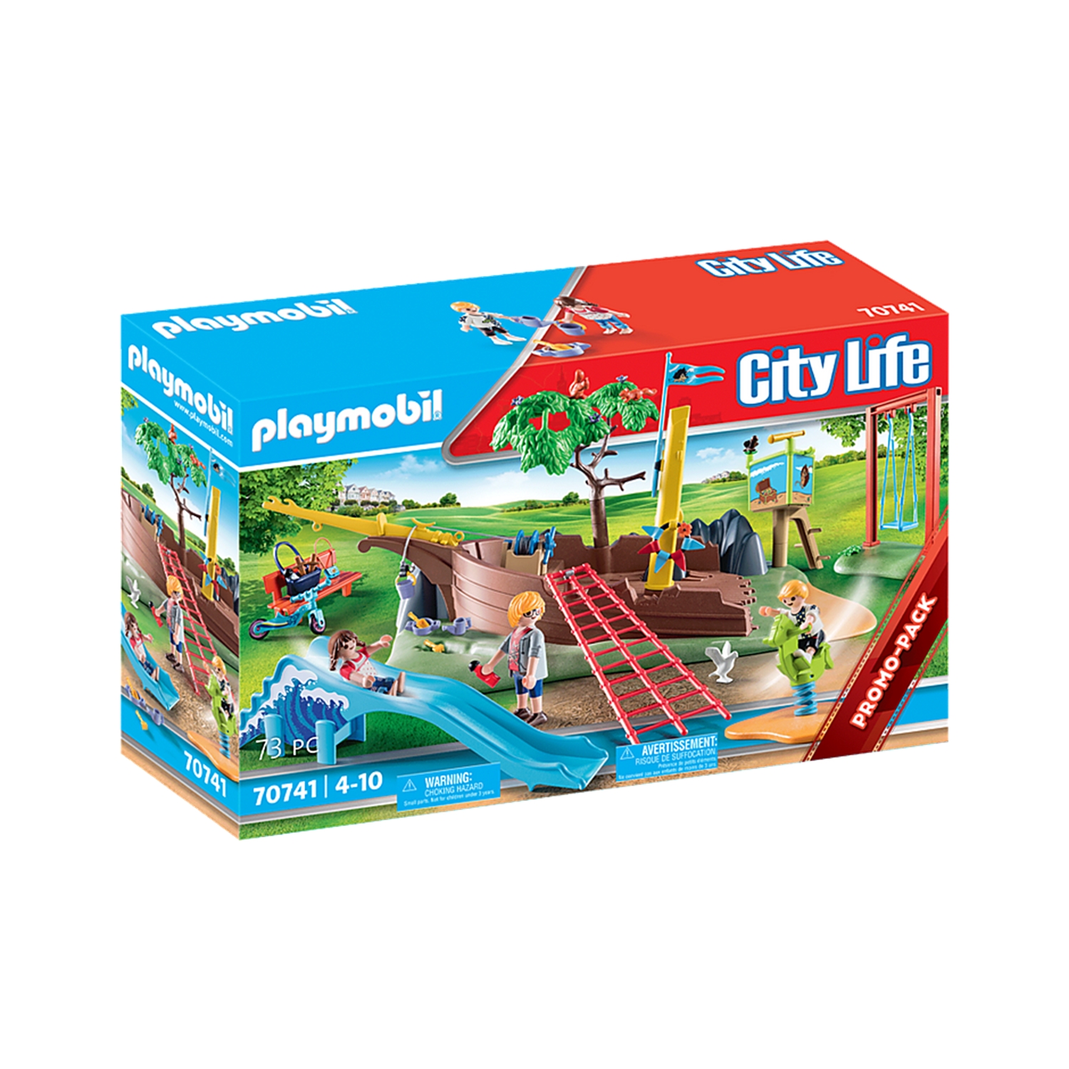 PLAYMOBIL 70741 Abenteuerspielplatz mit Schiffswrack